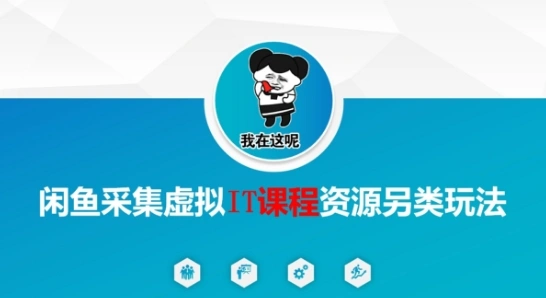 闲鱼采集虚拟IT课程资源另类玩法，干货满满- 福利组