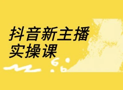 抖音新主播实操课，直播间流量运营线上实操课(18节) - 福利组