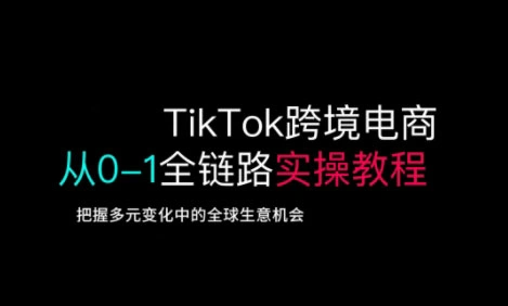 TikTok电商运营从基础到高阶全方位实操- 福利组