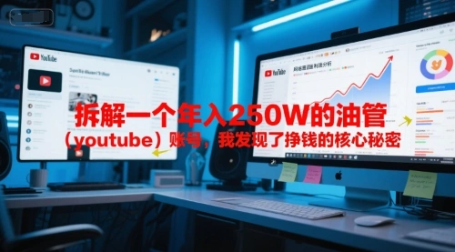 付费文章：拆解一个年入250W的油管(youtube)账号，我发现了挣钱的核心秘密 - 福利组
