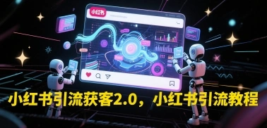 小红书引流获客2.0，小红书引流教程 - 福利组