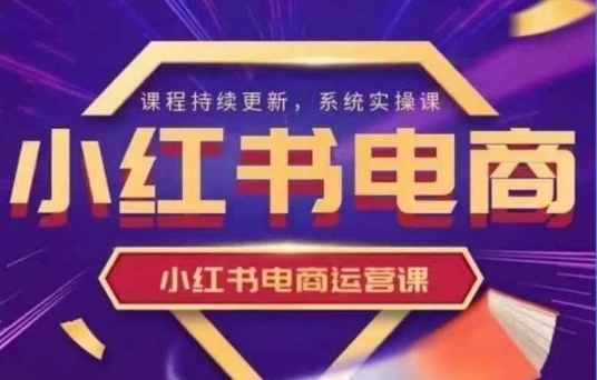 小红书电商运营实操课，?新手从0~1落地实操 - 福利组