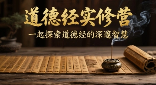 道德经实修营，一起探索道德经的深邃智慧 - 福利组