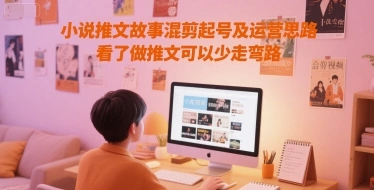 小说推文故事混剪起号及运营思路，看了做推文可以少走弯路 - 福利组