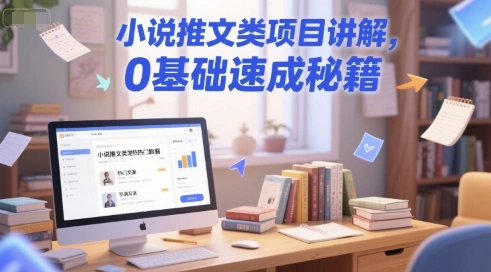 小说推文类项目讲解，0 基础速成秘籍 - 福利组