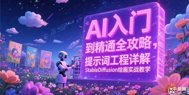 AI入门到精通全攻略，提示词工程详解，StableDiffusion绘画实战教学 - 福利组