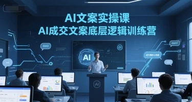 AI文案实操课，AI成交文案底层逻辑训练营- 福利组
