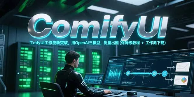 ComfyUI工作流新突破，用OpenAI三模型，批量出图(保姆级教程+工作流下载 - 福利组